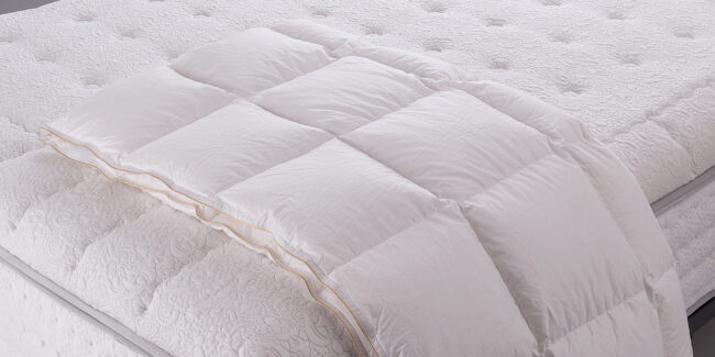 materasso e copriletto