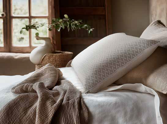 guanciale su letto